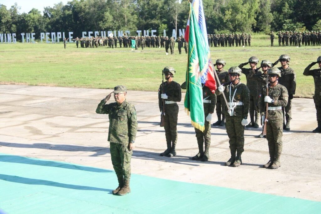 Testimonial Parade and Review marking MGen. Joseph Norwin D. Pasamonte’s retirement from active military service.